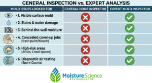 Why Greater Philadelphia Realtors and Property Managers Need a Microbiology-Based Mold Expert 2 Philly Home Inspection vs Expert Mold Inspection